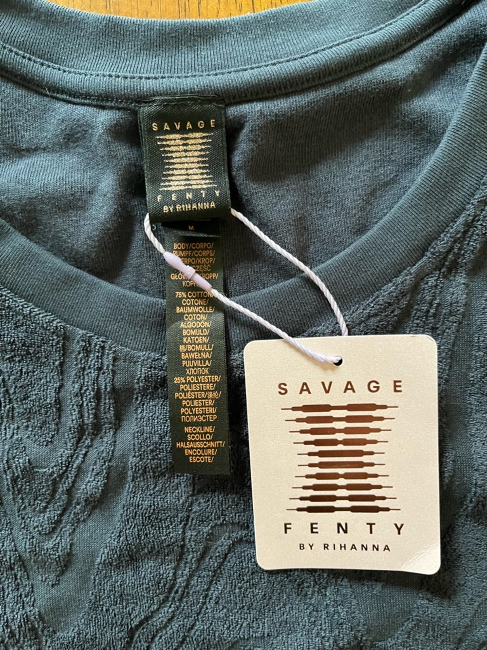 Savage X Fenty Navy Blue Tank Top